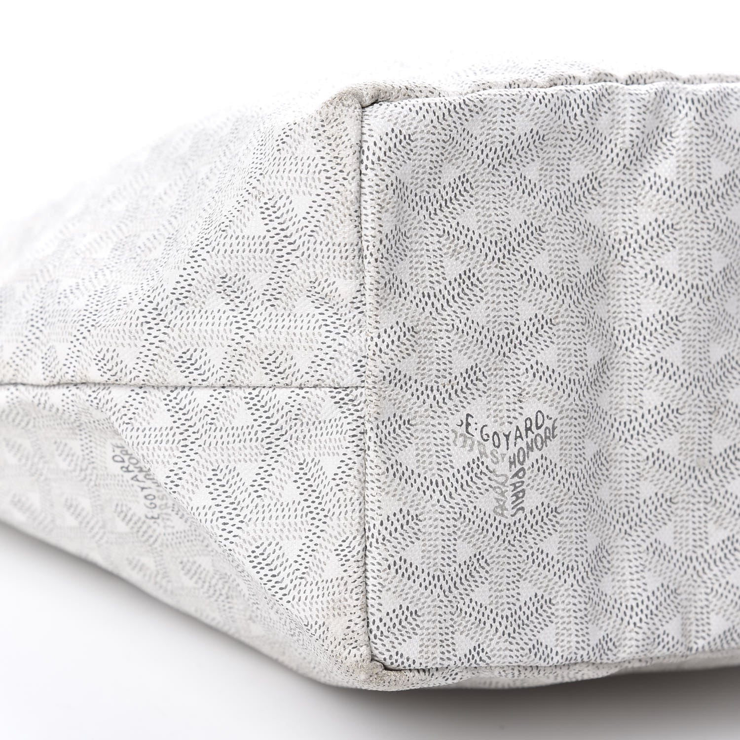 Goyard Goyardine Saint Louis PM White 6 of 19
