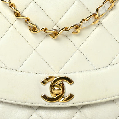 Chanel Lambskin Quilted Small Single Flap White 8 of 10
