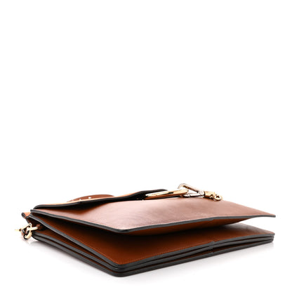 Chloe Suede Calfskin Medium Faye Shoulder Bag Tobacco 4 of 10