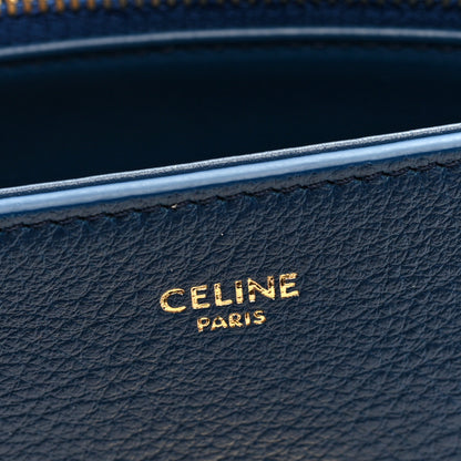 Celine Supple Grained Calfskin Teen Nino Teal Blue 6 of 9