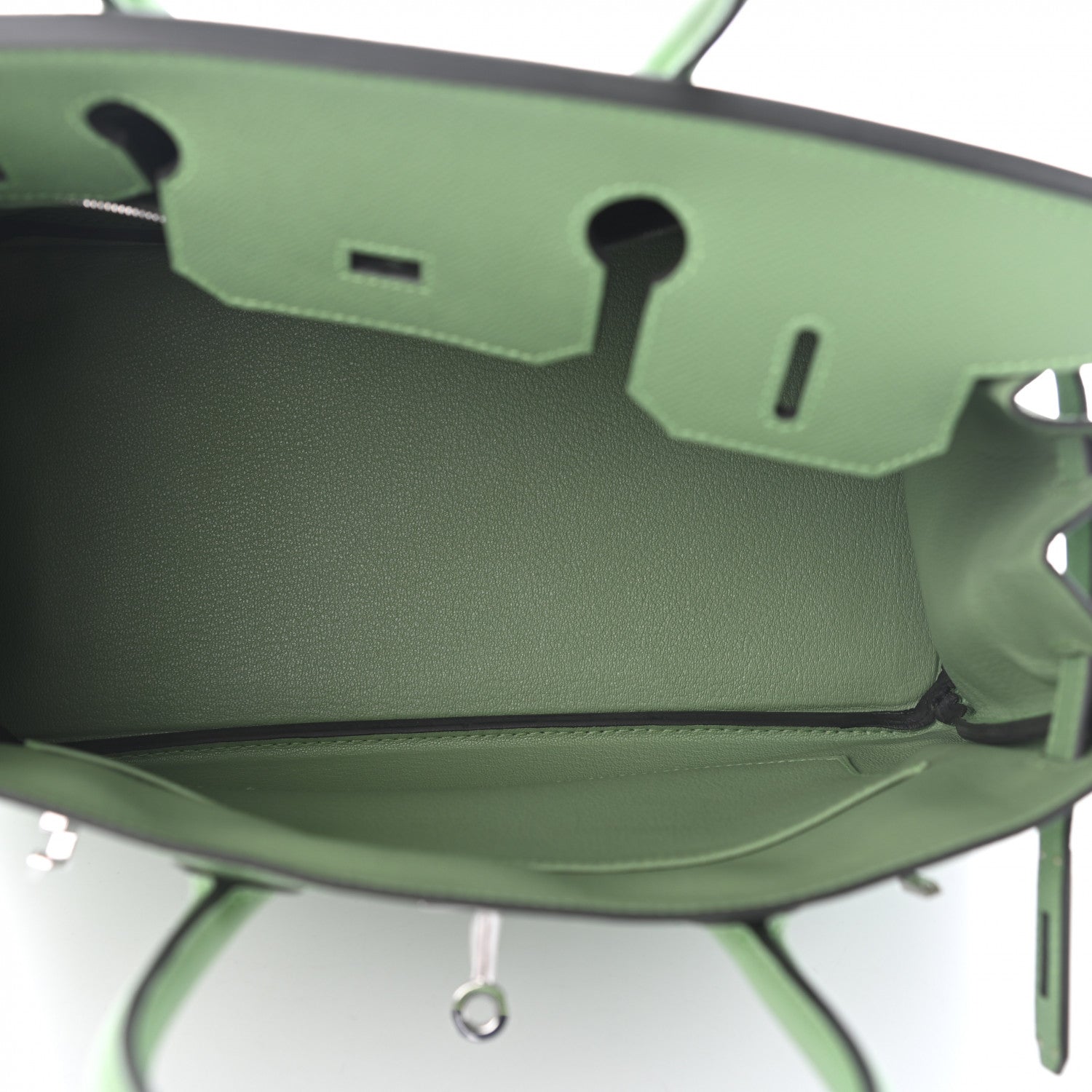 Hermes Epsom Birkin 30 Vert Criquet 5 of 11