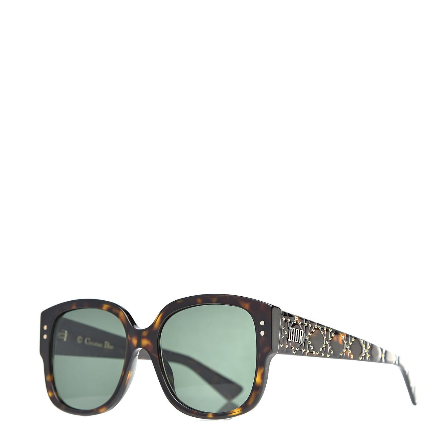 Lady Dior Studs Sunglasses Tortoise