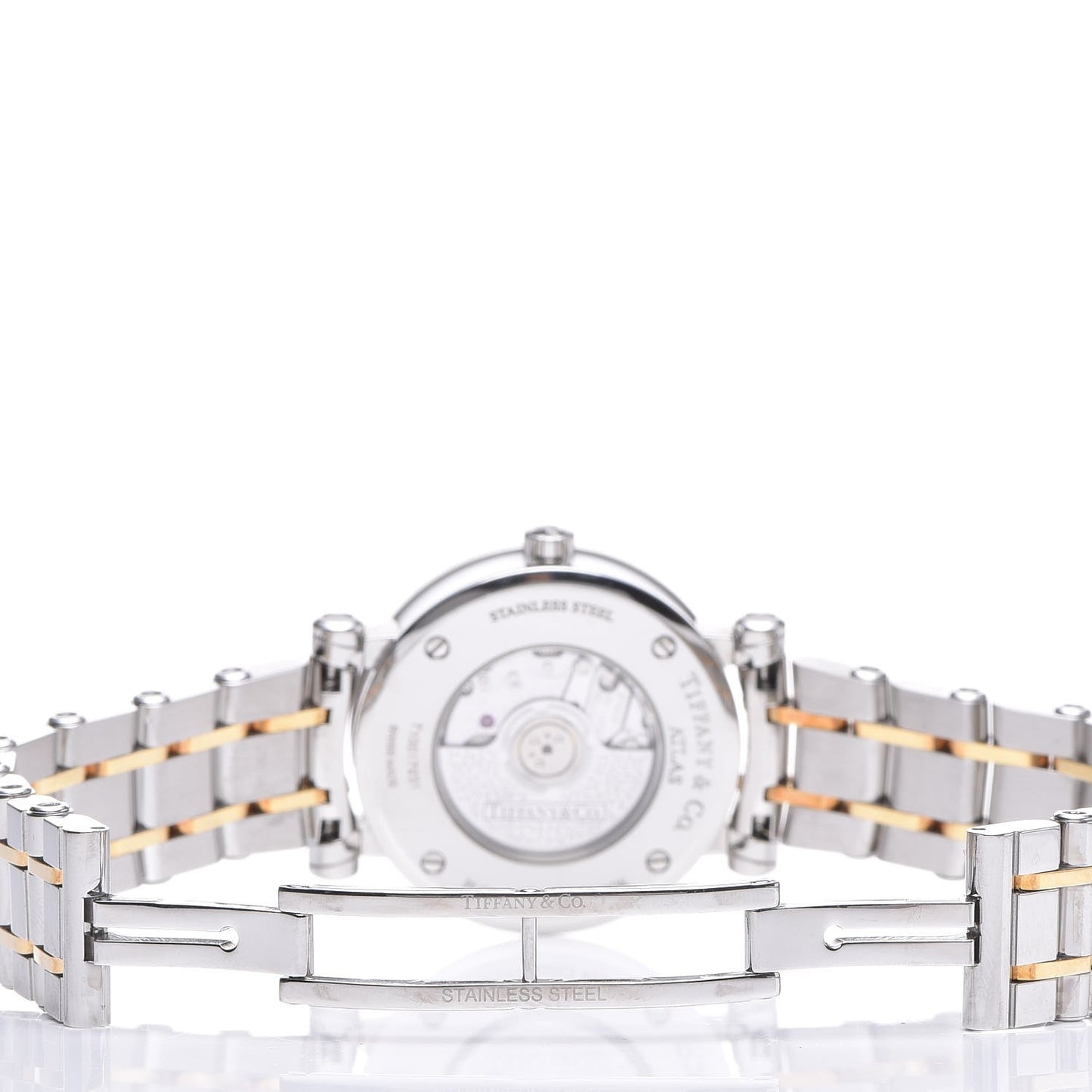 Stainless Steel 18K Yellow Gold 30mm Atlas Automatic Watch