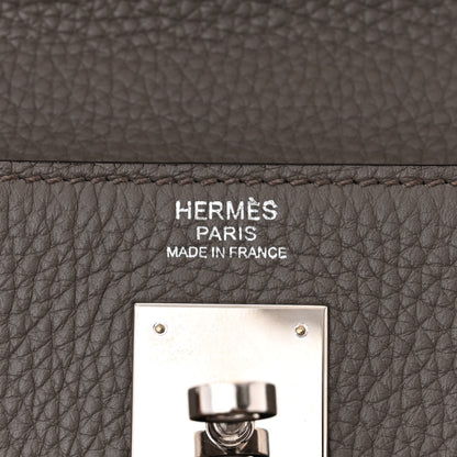 Hermes Togo Kelly Retourne 32 Etain 6 of 15