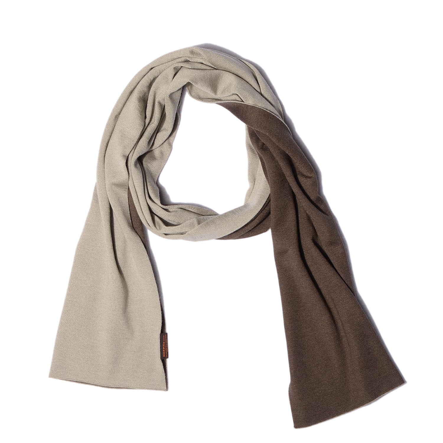 Hermes Cashmere Silk Aller Retour Reversible Scarf 1 of 4