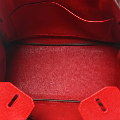 Hermes Epsom Birkin 30 Rouge Casaque 5 of 10
