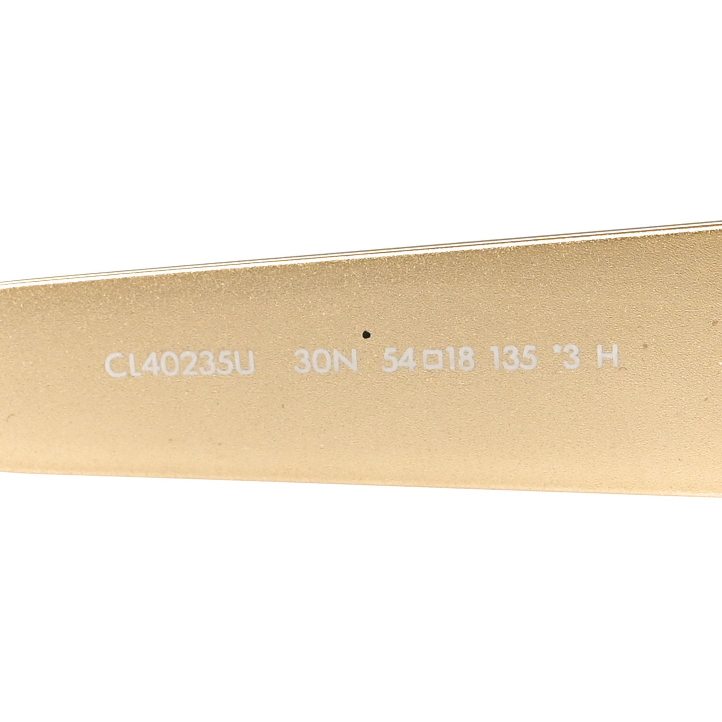 Metal Triomphe 01 Sunglasses CL40235U Gold Green