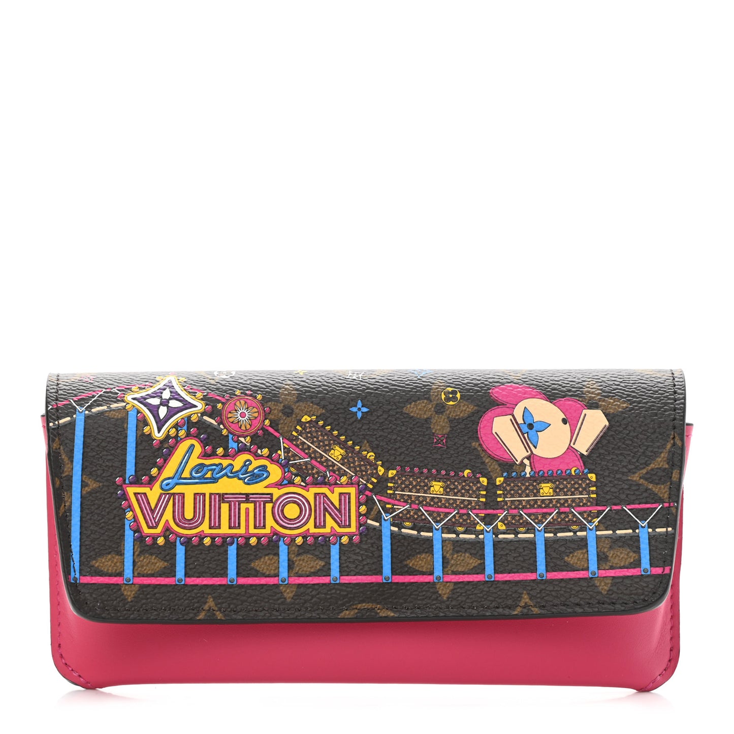 Monogram 2020 Christmas Animation Roller Coaster Woody Glasses Case Pivoine