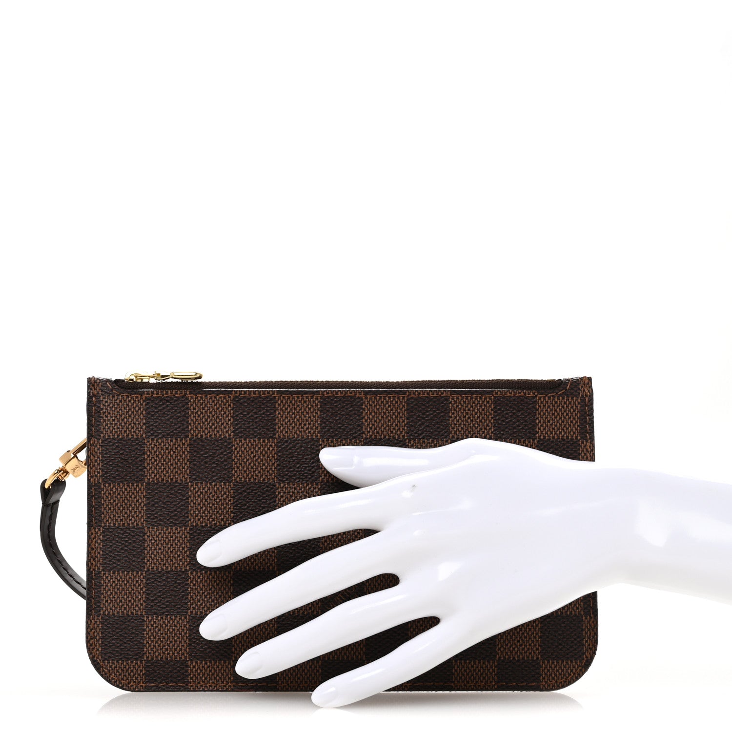 Louis Vuitton Damier Ebene Neverfull PM Pochette 2 of 9