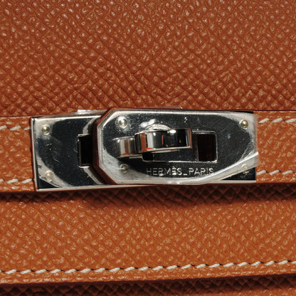 Hermes Epsom Kelly Longue Wallet Gold 8 of 9