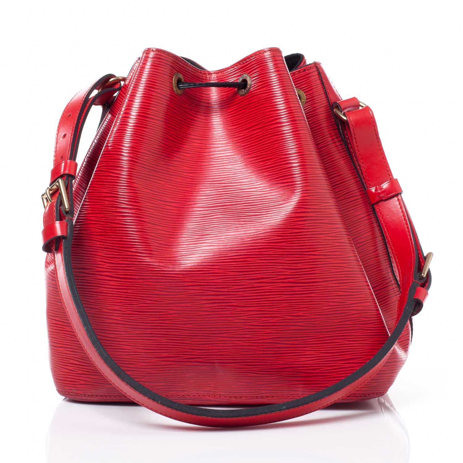 Louis Vuitton Epi Petit Noe Red 4 of 9