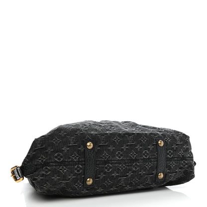Louis Vuitton Denim Neo Cabby MM Black 4 of 9