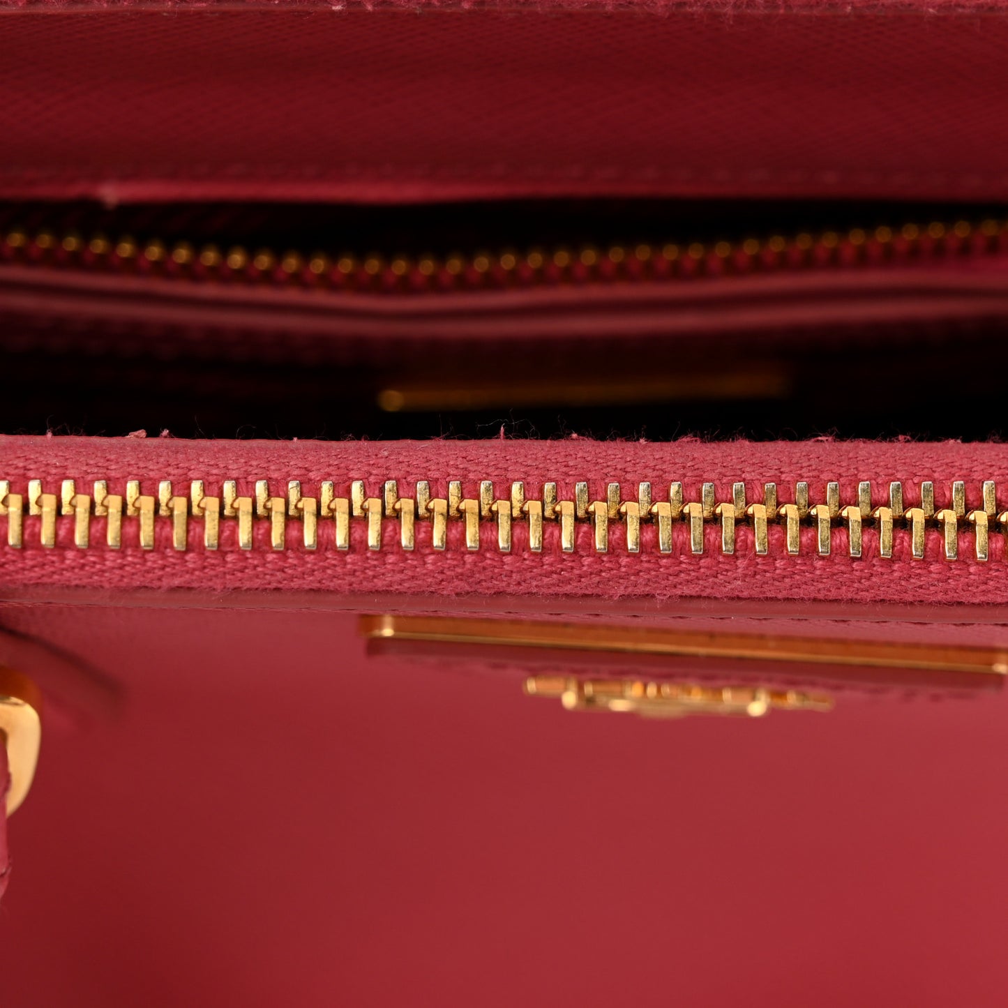 Saffiano Mini Galleria Double Zip Tote Tamaris