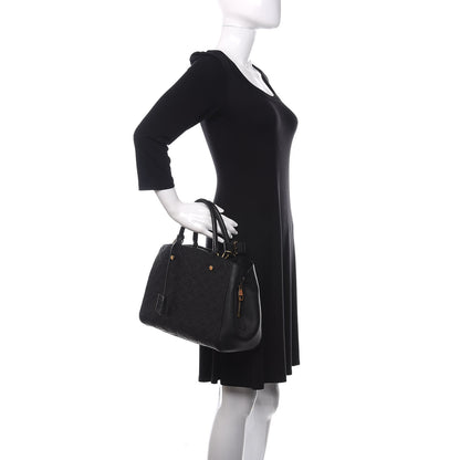 Louis Vuitton Empreinte Montaigne MM Black 2 of 11