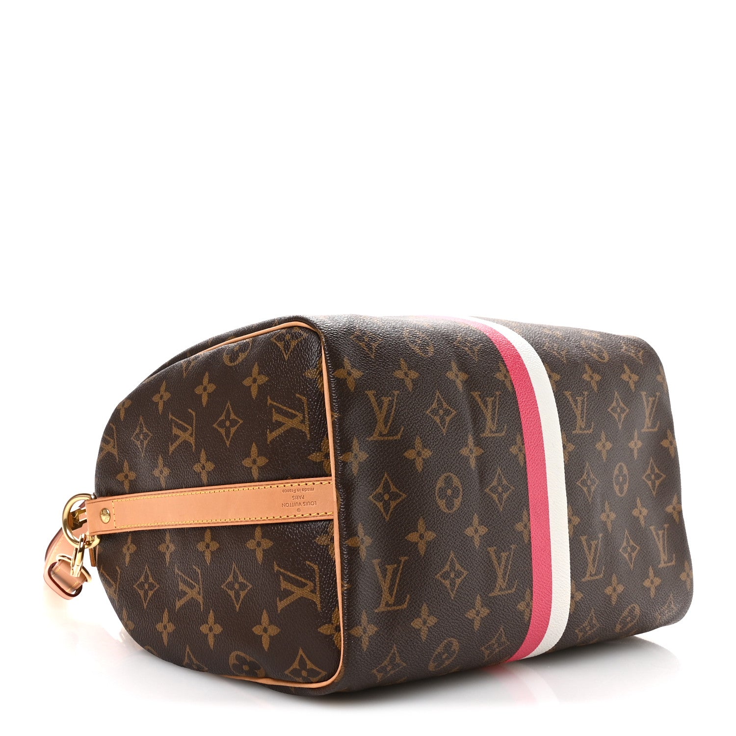 Louis Vuitton Monogram My LV Heritage Speedy Bandouliere 30 Fuchsia White 4 of 12