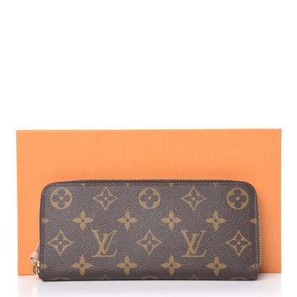 Louis Vuitton Monogram Clemence Wallet Rose Ballerine 8 of 8
