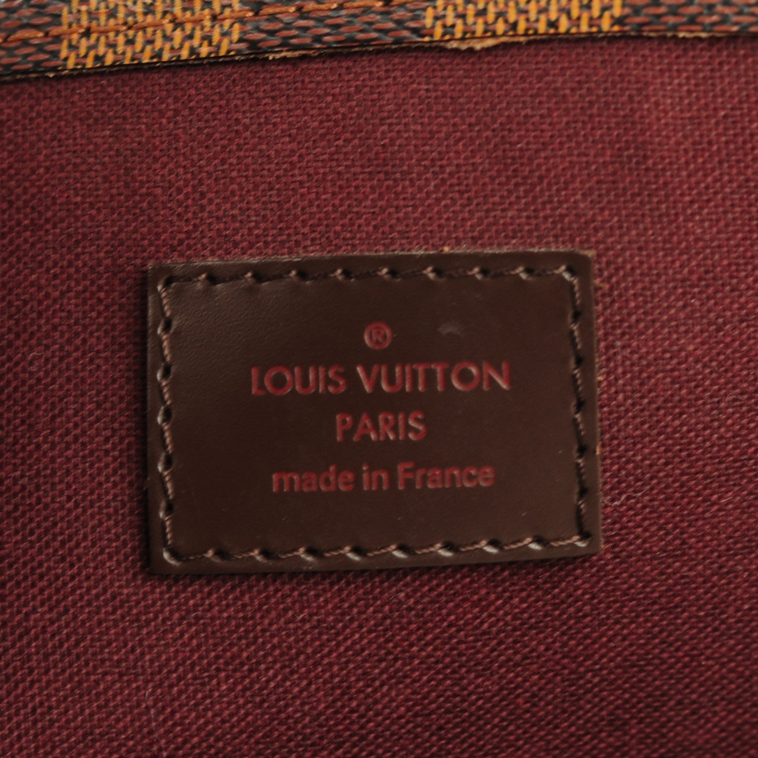 Louis Vuitton Damier Ebene Sac Plat 6 of 7