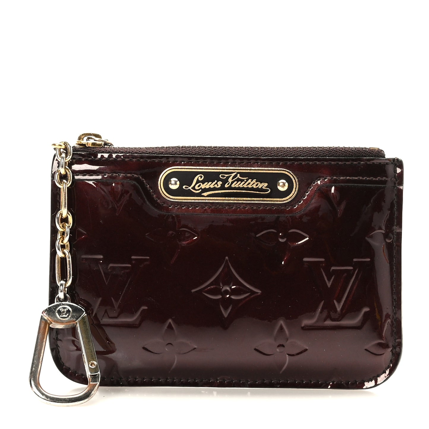 Vernis Key Pouch Amarante