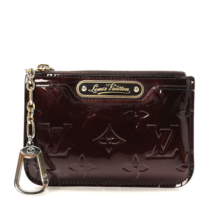 Louis Vuitton Vernis Key Pouch Amarante 1 of 7