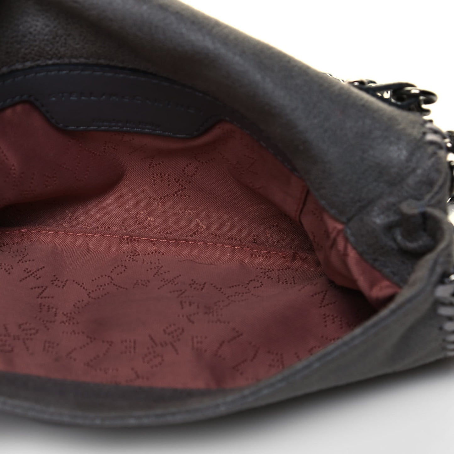 Shaggy Deer Falabella Crossbody Bag Light Grey