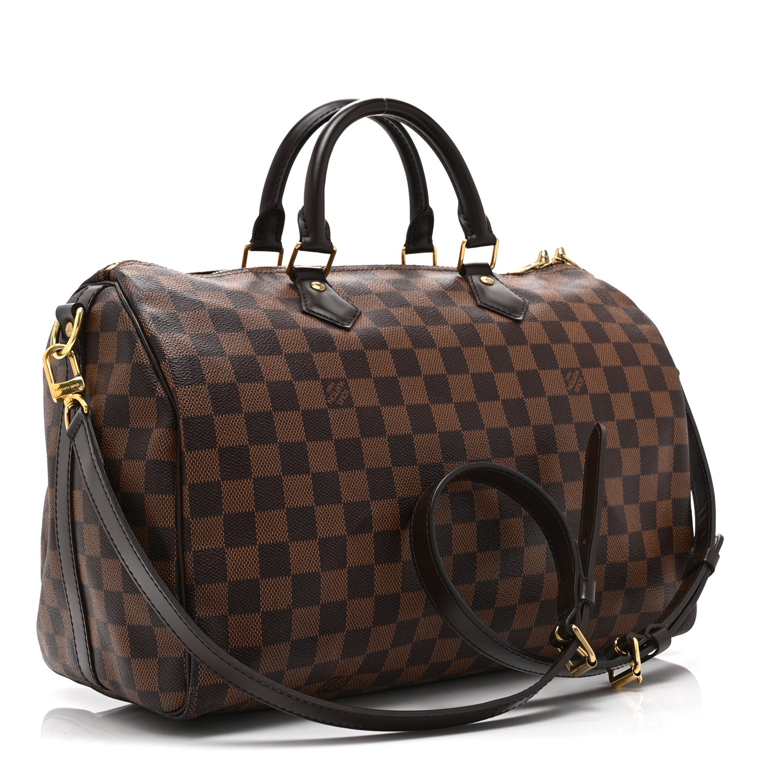 Louis Vuitton Damier Ebene Speedy Bandouliere 35 3 of 10