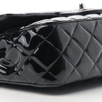 Chanel Patent Quilted Medium Double Flap Black 8 of 22
