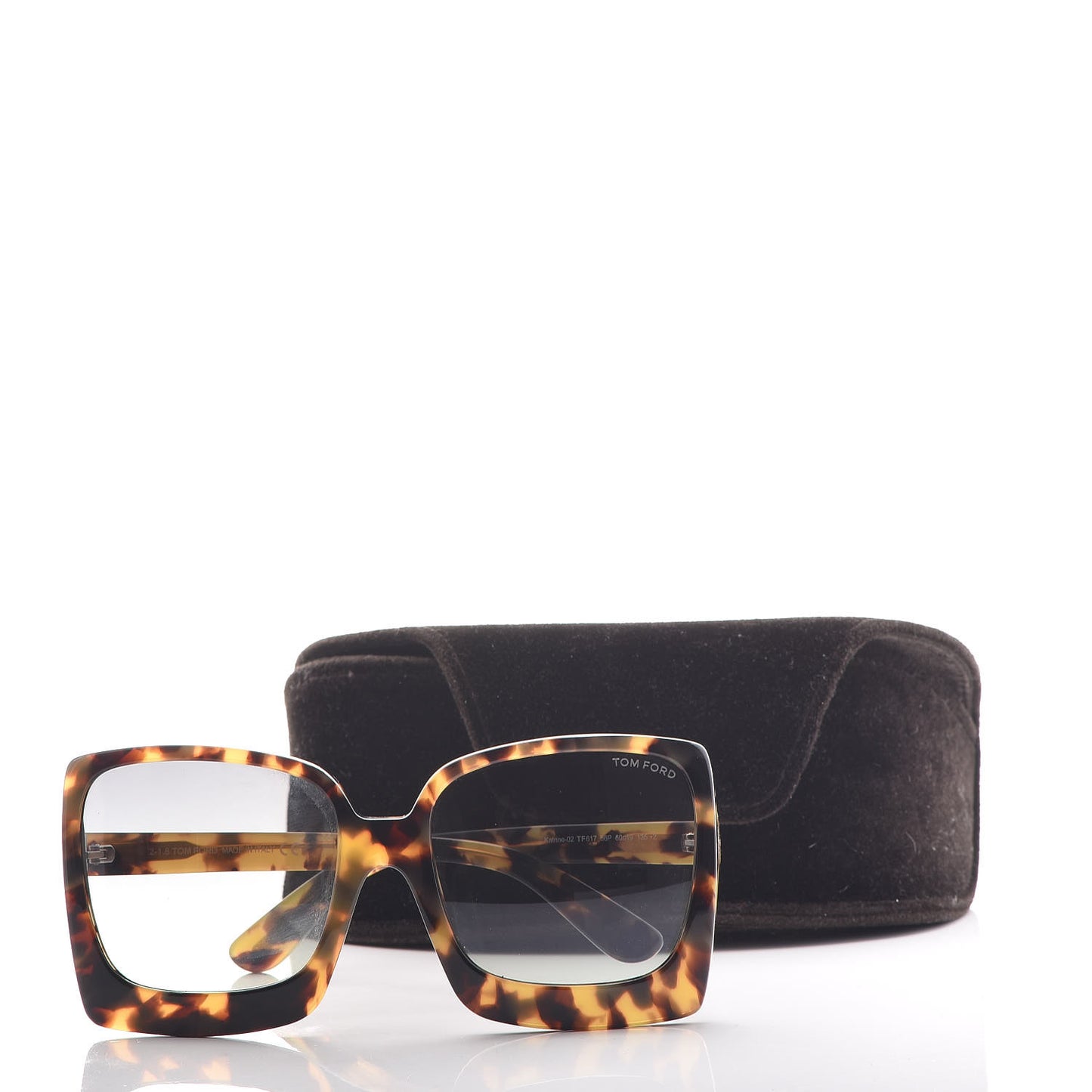 Katrine Sunglasses TF617 Dark Havana