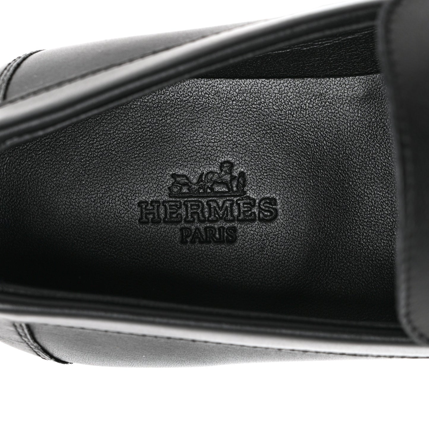 Calfskin Womens Destin Loafers 37 Black