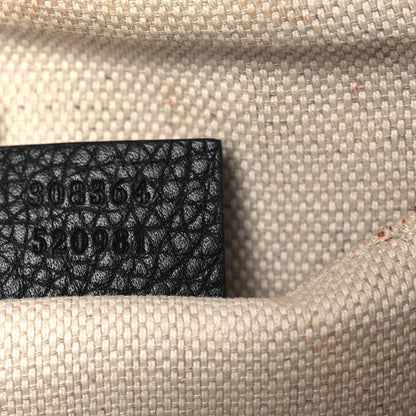 Gucci Pebbled Calfskin Small Soho Disco Bag Black 7 of 13