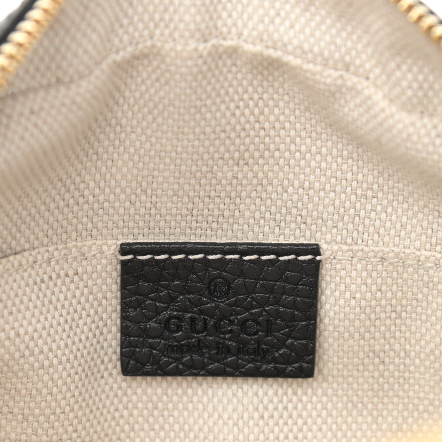 Gucci Pebbled Calfskin Small Soho Disco Bag Black 6 of 12