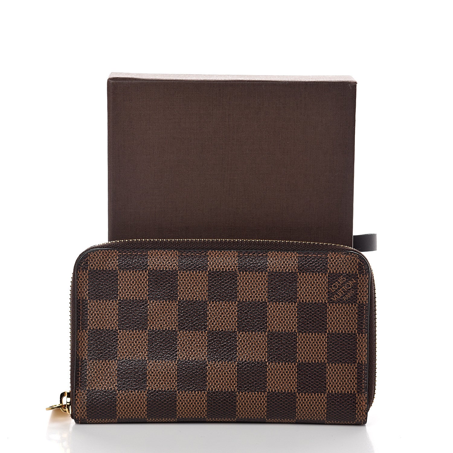 Louis Vuitton Damier Ebene Zippy Compact Wallet 6 of 6