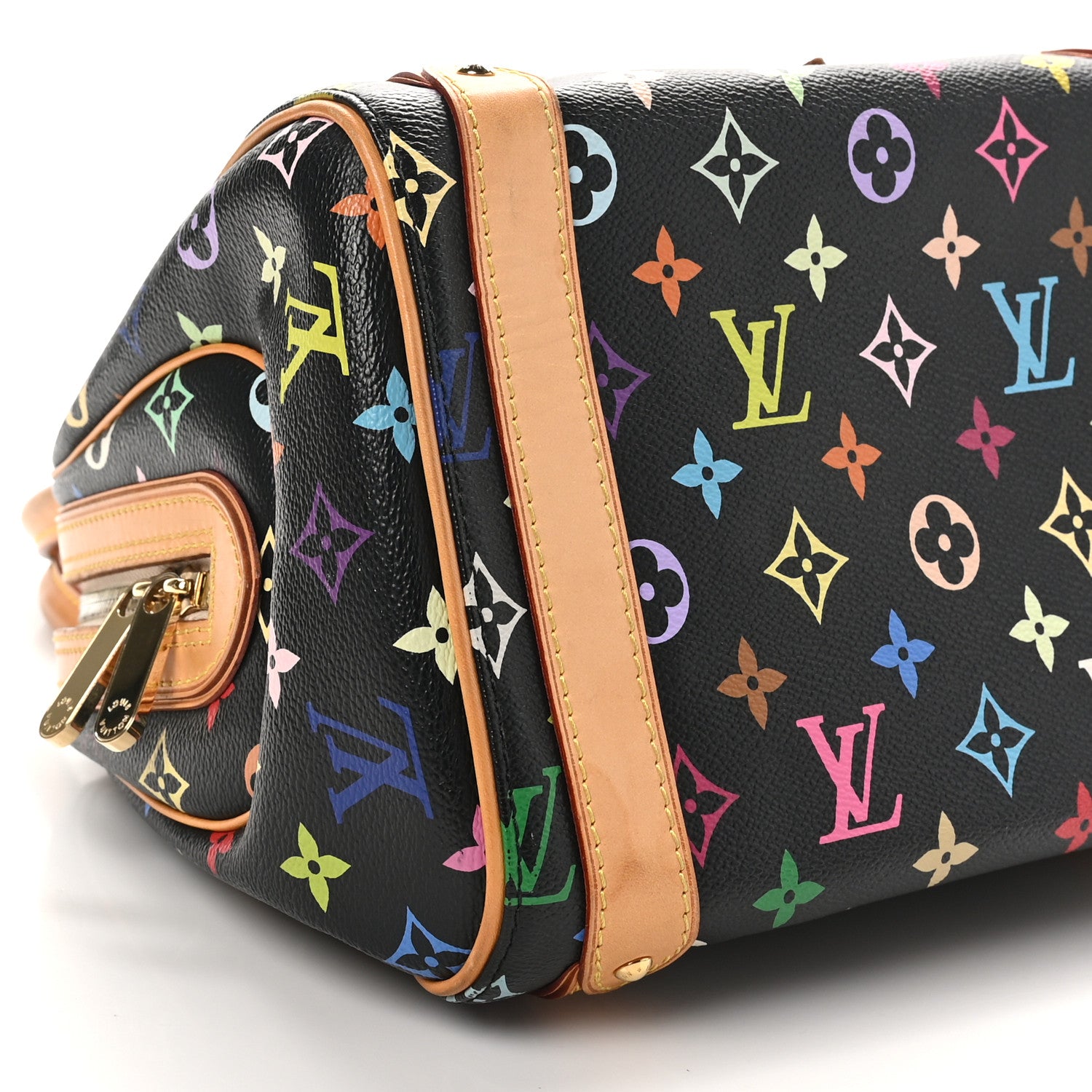 Louis Vuitton Monogram Multicolor Priscilla Black 7 of 8
