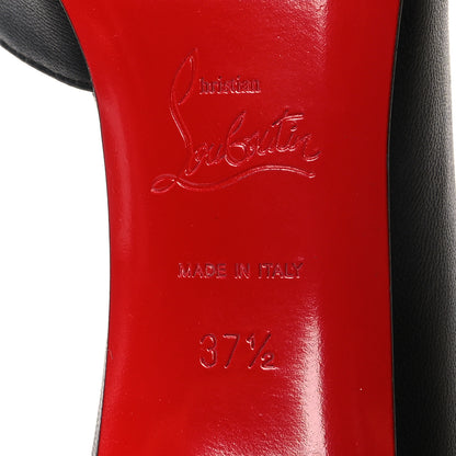 Christian Louboutin Shiny Nappa Iriza 85 Pumps 37.5 Black 6 of 11