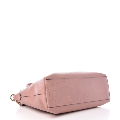 Gucci Calfskin Bamboo Tassel Top Handle Tote Soft Pink 6 of 13