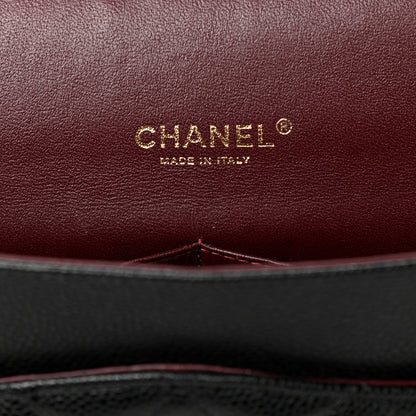 Chanel Caviar Quilted Maxi Double Flap Black 7 of 12
