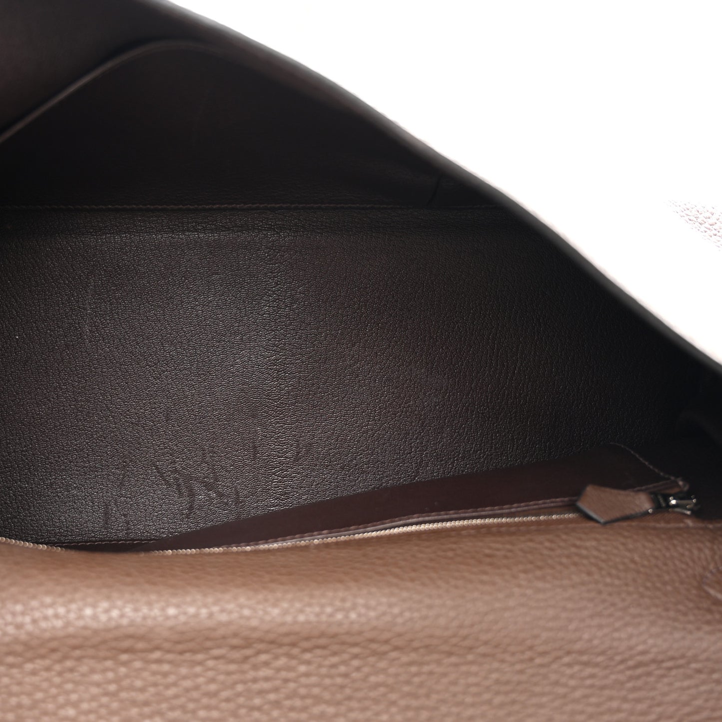 Taurillon Clemence Shoulder Kelly 40 Cafe