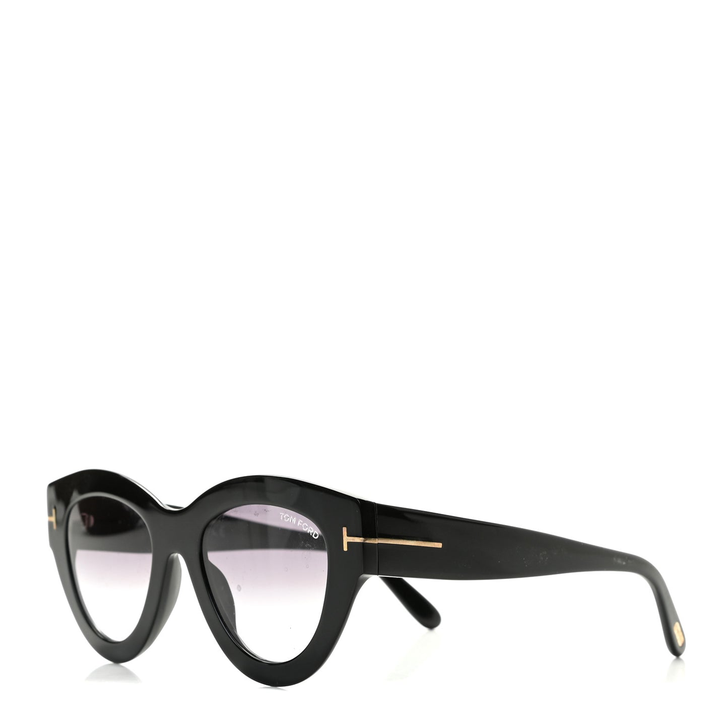 Slater Cat Eye Sunglasses TF658 Black