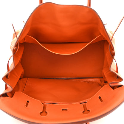 Hermes Togo Birkin 40 Orange 5 of 18