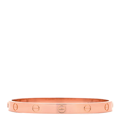 Cartier 18K Pink Gold LOVE Bracelet 17 3 of 6