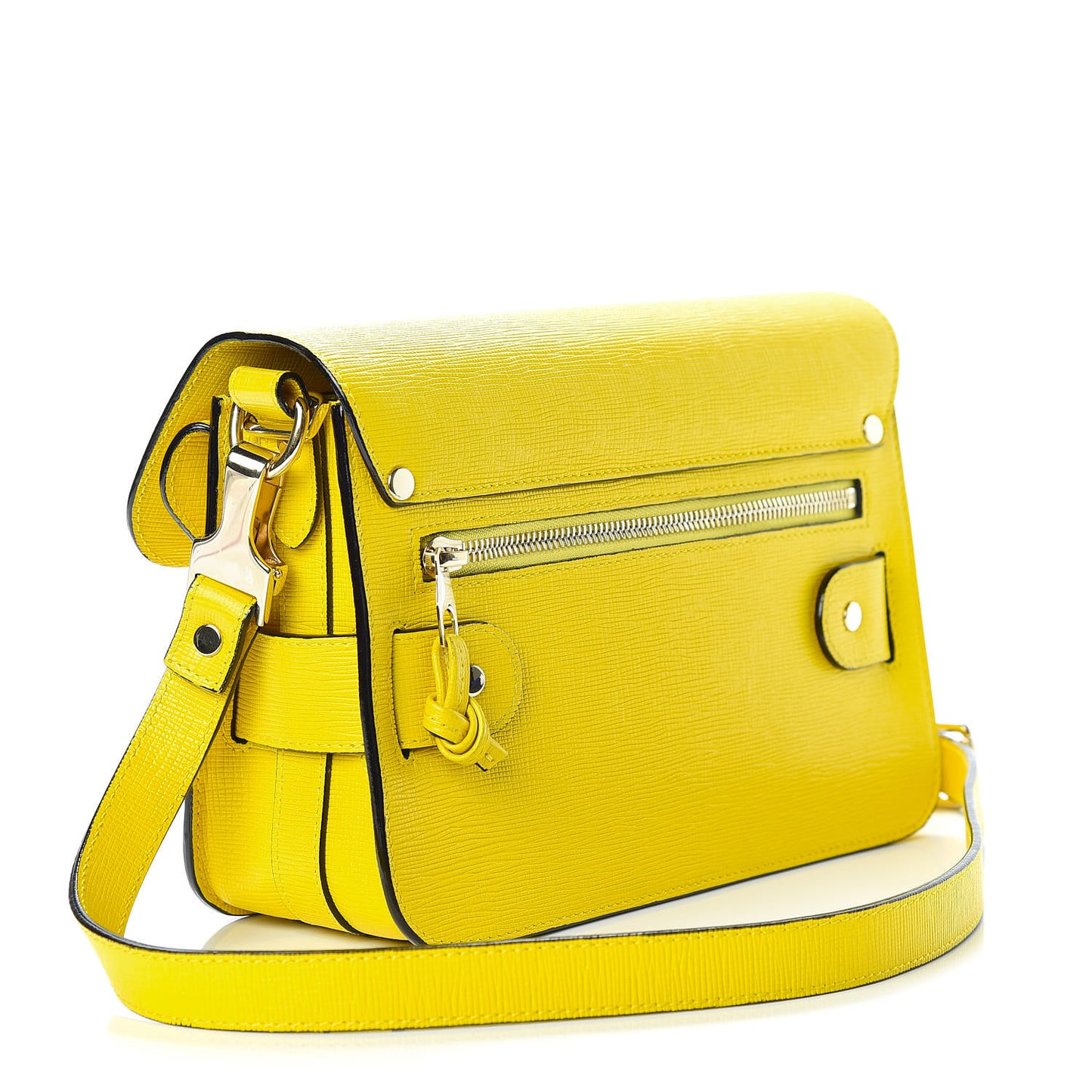 New Linosa Mini PS11 Classic Shoulder Bag Tropical Yellow