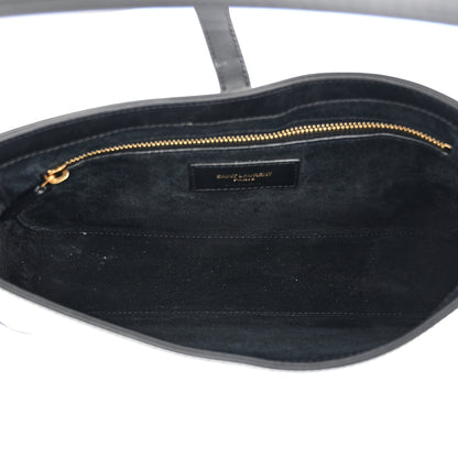 Saint Laurent Smooth Calfskin Le 5 A 7 Hobo Black 5 of 11