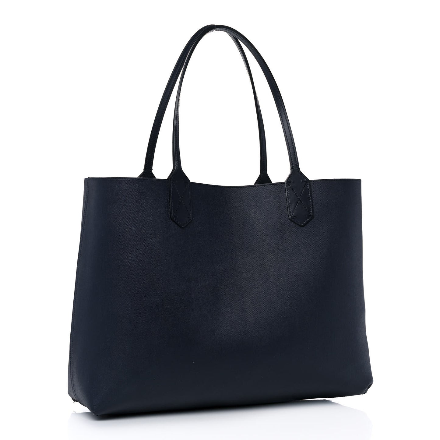 GG Supreme Monogram Blooms Medium Reversible Tote Beige Blue Navy