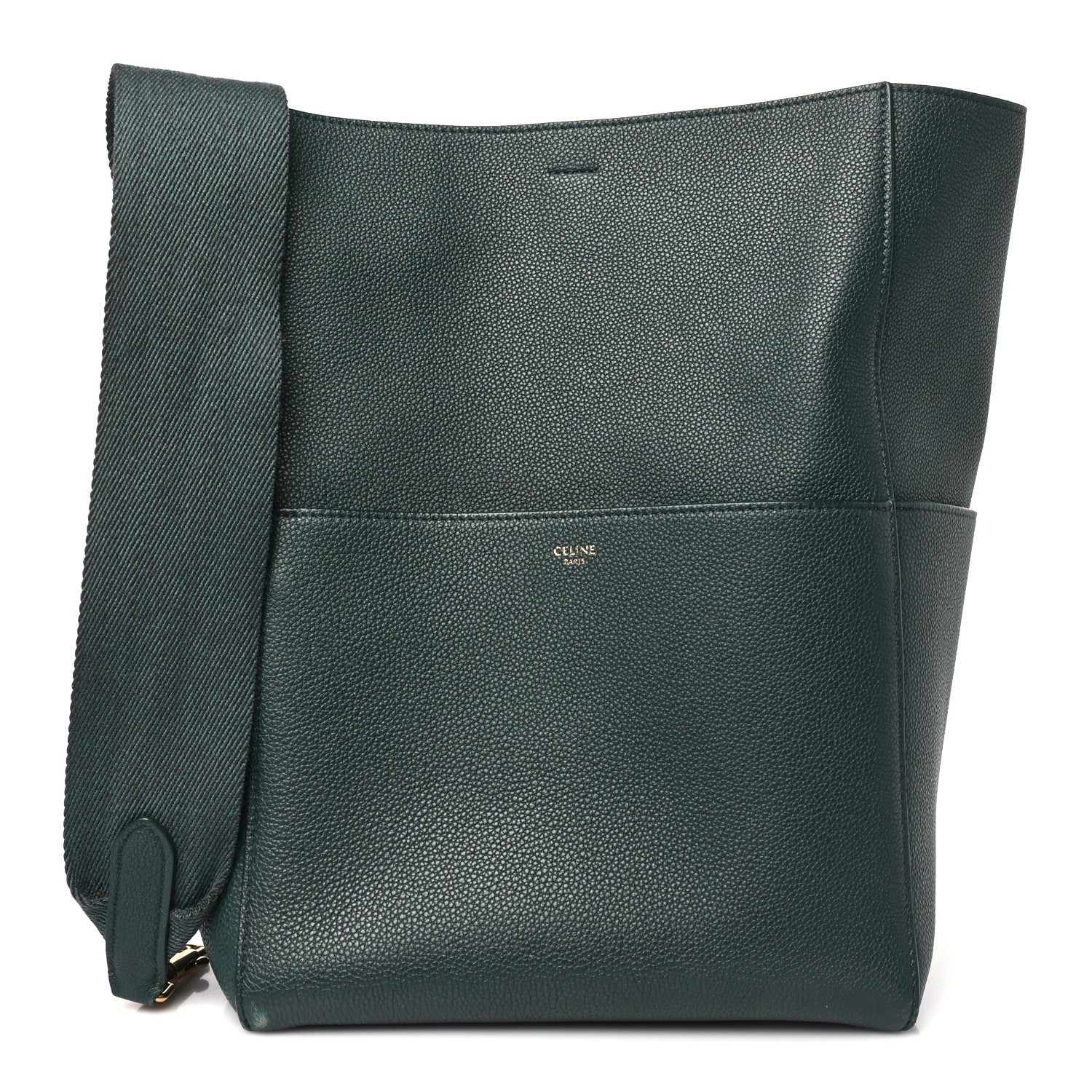 Celine Soft Grained Calfskin Sangle Bucket Bag Amazone 1 of 14
