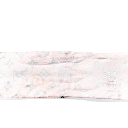 Louis Vuitton Silk Monogram Rising Confidential BB Bandeau Black Rose 4 of 8