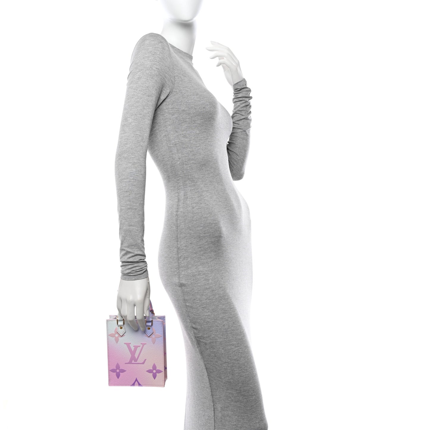LOUIS VUITTON Monogram Giant Spring In The City Petit Sac Plat Sunrise Pastel