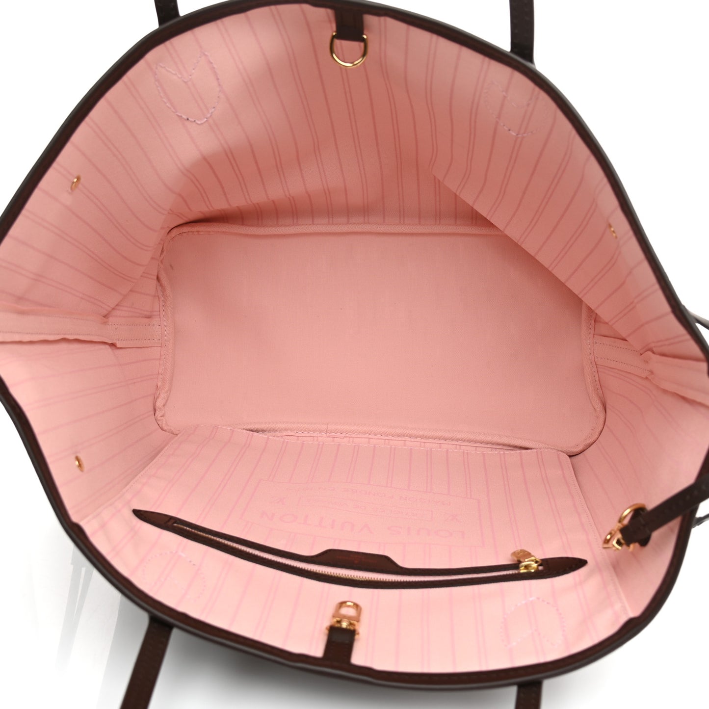 Damier Ebene Neo Neverfull MM Rose Ballerine