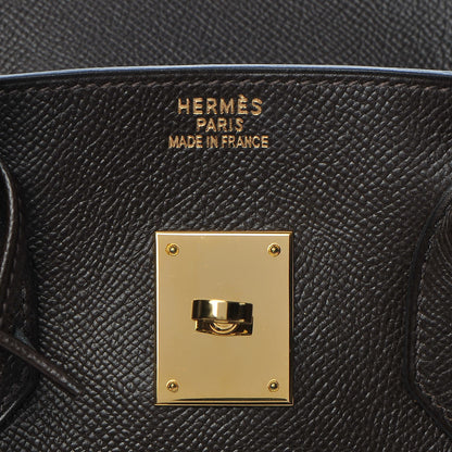 Hermes Courchevel Birkin 35 Chocolate 18 of 33