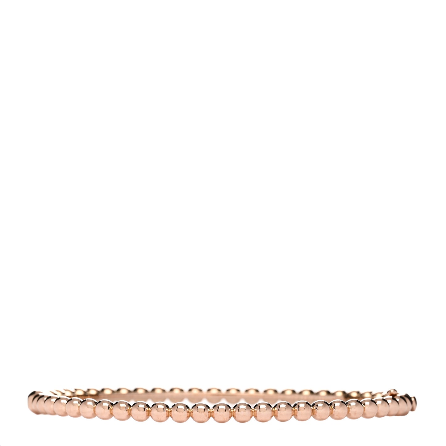 18K Rose Gold Perlee Pearls of Gold Bracelet S