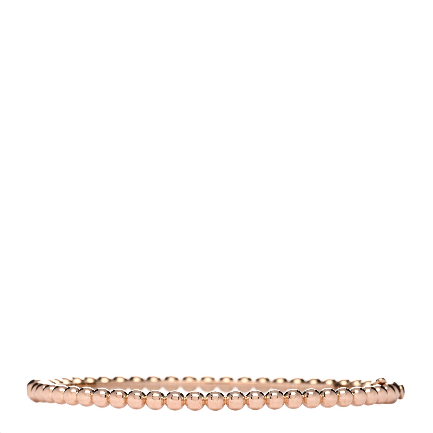 Van Cleef & Arpels 18K Rose Gold Perlee Pearls of Gold Bracelet S 2 of 4