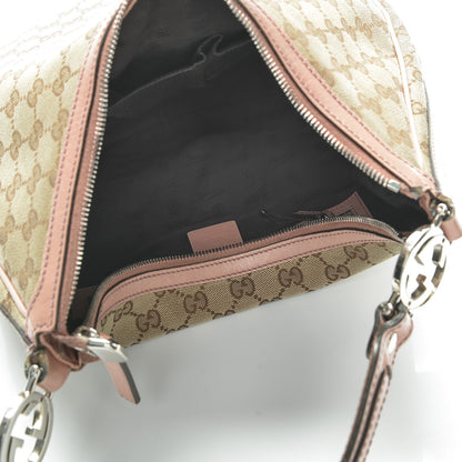 Gucci Monogram Medium GG Twins Hobo Pink 5 of 8